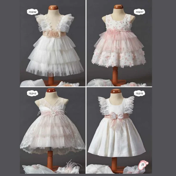 Φόρεμα Βάπτισης για κορίτσι ΖORZET NT 11