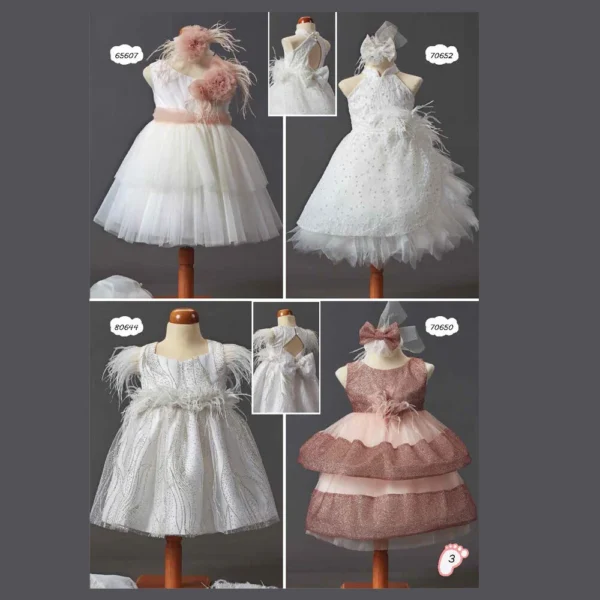 Φόρεμα Βάπτισης για κορίτσι ΖORZET NT 3