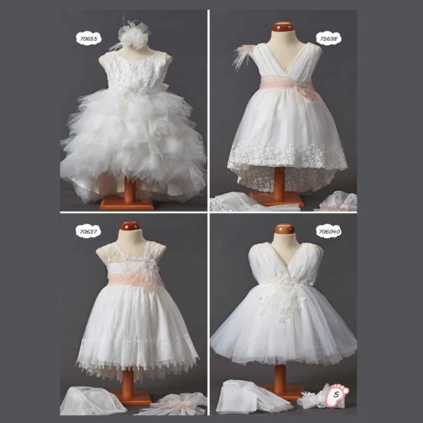 Φόρεμα Βάπτισης για κορίτσι ΖORZET NT 5