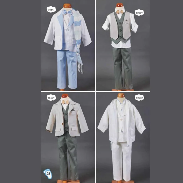 Κοστούμι Βάπτισης για αγόρι ZORZET NT 28