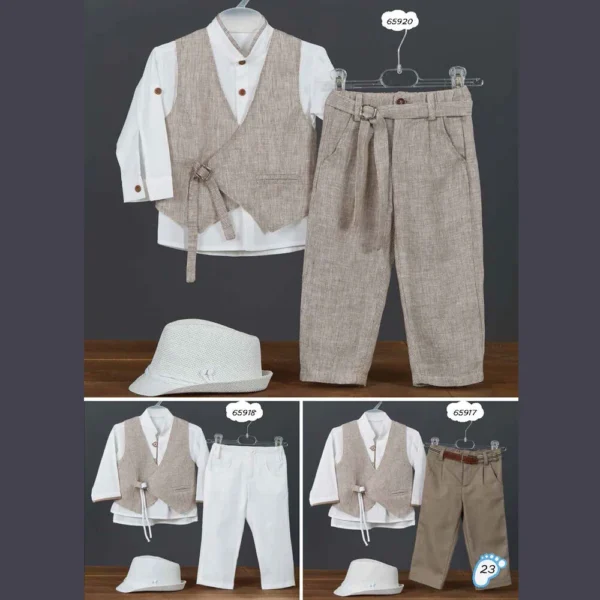 Κοστούμι Βάπτισης για αγόρι ZORZET NT 2025 23