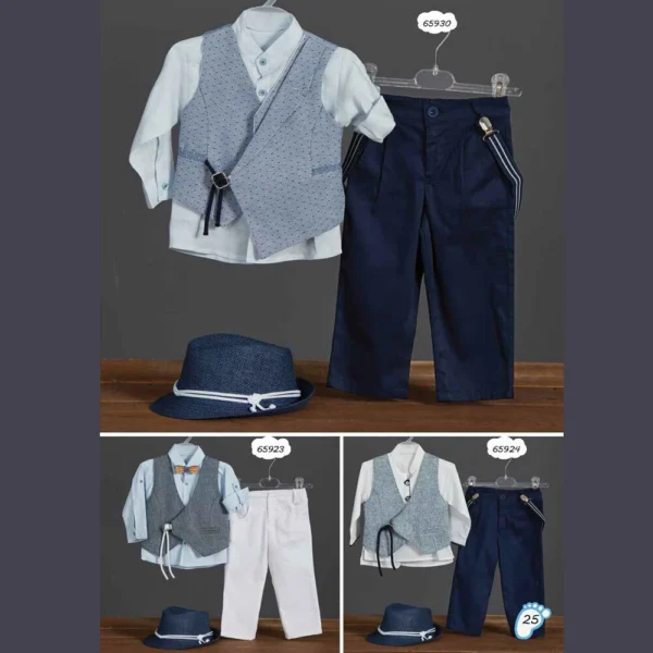 Κοστούμι Βάπτισης για αγόρι ZORZET NT 2025 25