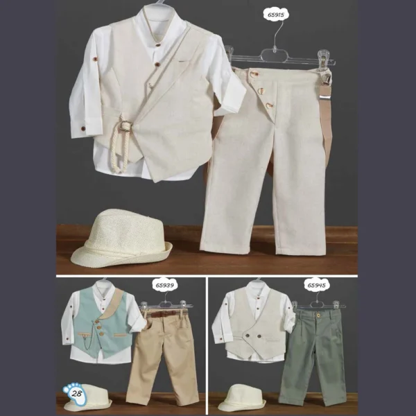 Κοστούμι Βάπτισης για αγόρι ZORZET NT 2025 28