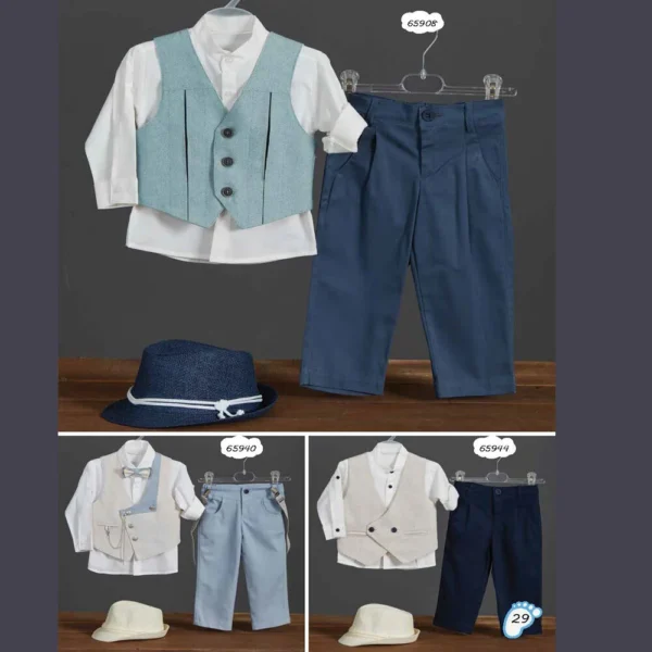 Κοστούμι Βάπτισης για αγόρι ZORZET NT 2025 29