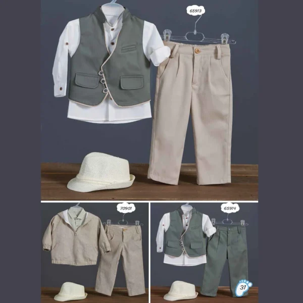 Κοστούμι Βάπτισης για αγόρι ZORZET NT 2025 31