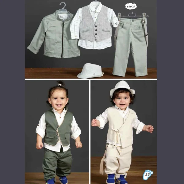 Κοστούμι Βάπτισης για αγόρι ZORZET NT 2025 33